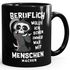 Kaffee-Tasse Beruflich wollte ich schon immer was mit Menschen machen Sarkasmus Bürotasse MoonWorks®preview