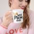 Kaffee-Tasse Best Mom ever Geschenk für Mama Muttertag Dankeschön Danke sagen mit Herz-Henkel SpecialMe®preview