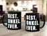 Kaffee-Tasse Best {style_variation} ever Geschenk Spruch MoonWorks®preview