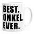 Kaffee-Tasse Best {style_variation} ever Geschenk Spruch MoonWorks®preview