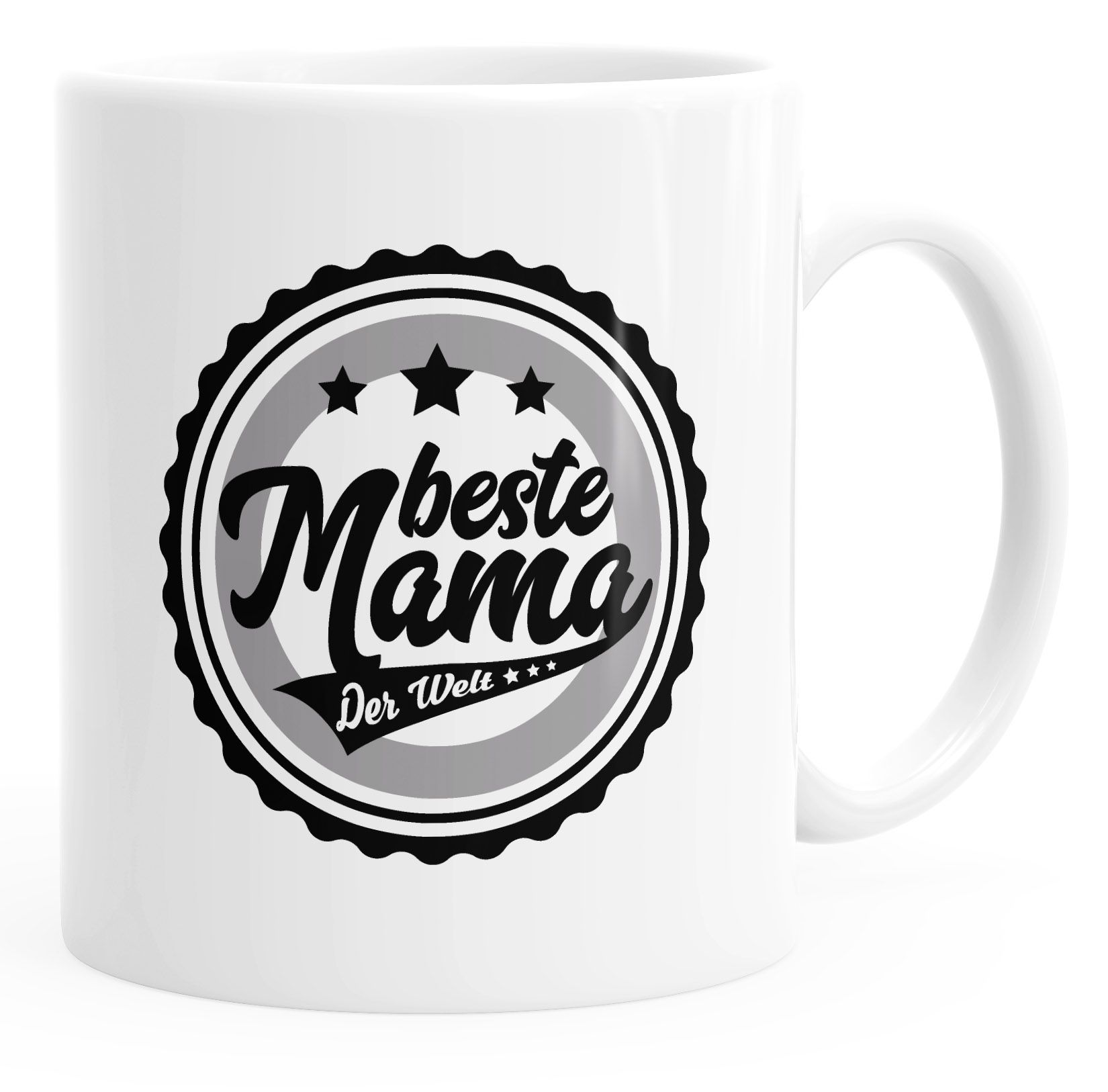 Kaffee-Tasse Beste Mama Geschenk Muttertag Geschenk-Tasse MoonWorks®