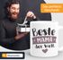 Kaffee-Tasse Beste/r Mama/Papa der Welt Geschenk Mütter Väter Geburtstag Weihnachten Danke sagen Moonworks®preview