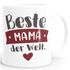 Kaffee-Tasse Beste/r Mama/Papa der Welt Geschenk Mütter Väter Geburtstag Weihnachten Danke sagen Moonworks®preview