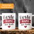 Kaffee-Tasse Beste/r Mama/Papa der Welt Geschenk Mütter Väter Geburtstag Weihnachten Danke sagen Moonworks®preview