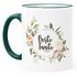 Kaffee-Tasse Beste Tante der Welt Geschenk Familie Blumen Kaffeetasse Teetasse Keramiktasse MoonWorks®preview
