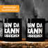 Kaffee-Tasse Bin da kann losgehen einfarbig MoonWorks®preview