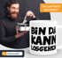 Kaffee-Tasse Bin da kann losgehen einfarbig MoonWorks®preview