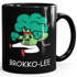 Kaffee-Tasse Brokko-lee Karate Brokkoli Gemüse MoonWorks®preview