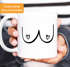 Kaffee-Tasse Brüste Brust Busen Penis Pimmel Bürotasse lustige Kaffeebecher Geschenk Freund Freundin MoonWorks®preview