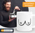 Kaffee-Tasse Brüste Brust Busen Penis Pimmel Bürotasse lustige Kaffeebecher Geschenk Freund Freundin MoonWorks®preview