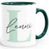 Kaffee-Tasse Buchstabe Initiale Monogramm personalisiert mit Namen Teamgeschenk Namenstasse SpecialMe®preview