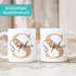 Kaffee-Tasse Buchstabe Initiale Monogramm personalisiert mit Namen Teamgeschenk Namenstasse SpecialMe®preview