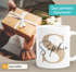 Kaffee-Tasse Buchstabe Initiale Monogramm personalisiert mit Namen Teamgeschenk Namenstasse SpecialMe®preview