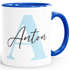 Kaffee-Tasse Buchstabe Initiale Monogramm personalisiert mit Namen Teamgeschenk Namenstasse SpecialMe®preview