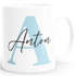 Kaffee-Tasse Buchstabe Initiale Monogramm personalisiert mit Namen Teamgeschenk Namenstasse SpecialMe®preview