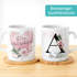 Kaffee-Tasse Buchstabe Initiale Monogramm personalisiert mit Namen Wunschtext Herzhenkel persönliche Geschenke SpecialMe®preview