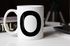 Kaffee-Tasse Buchstaben Buchstabe Arial Bold glänzend Kaffeetasse Teetasse Keramiktasse MoonWorks®preview