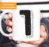 Kaffee-Tasse Buchstaben Buchstabe glänzend Kaffeetasse Teetasse Keramiktasse MoonWorks®preview
