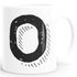 Kaffee-Tasse Buchstaben Buchstabe glänzend Kaffeetasse Teetasse Keramiktasse MoonWorks®preview