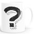 Kaffee-Tasse Buchstaben Buchstabe glänzend Kaffeetasse Teetasse Keramiktasse MoonWorks®preview