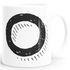 Kaffee-Tasse Buchstaben Buchstabe glänzend Kaffeetasse Teetasse Keramiktasse MoonWorks®preview