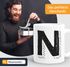 Kaffee-Tasse Buchstaben Buchstabe glänzend Kaffeetasse Teetasse Keramiktasse MoonWorks®preview