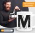 Kaffee-Tasse Buchstaben Buchstabe glänzend Kaffeetasse Teetasse Keramiktasse MoonWorks®preview