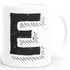 Kaffee-Tasse Buchstaben Buchstabe glänzend Kaffeetasse Teetasse Keramiktasse MoonWorks®preview