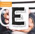 Kaffee-Tasse Buchstaben Buchstabe glänzend Kaffeetasse Teetasse Keramiktasse MoonWorks®preview