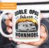 Kaffee-Tasse Camping coole Opas fahren Wohnmobil Geschenk für Großvater Campingfan Spruch lustig Moonworks®preview