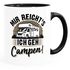 Kaffee-Tasse Camping Mir reichts ich geh campen Spruch lustig Geschenk für Wohnmobilfahrer Moonworks®preview
