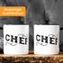 Kaffee-Tasse Chef mit Innenfarbe und großem Henkel MoonWorks®preview