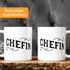 Kaffee-Tasse Chefin einfarbig MoonWorks®preview