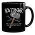 Kaffee-Tasse cooler Papa Vathor Spruch lustig Thor Parodie Geschenk Papa Vatertag MoonWorks®preview