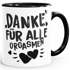 Kaffee-Tasse Danke für alle Orgasmen Geschenk Liebe lustig Freund Mann Frau Freundin Moonworks®preview
