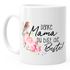 Kaffee-Tasse Danke Mama du bist die Beste Muttertagsgeschenk MoonWorks®preview