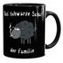 Kaffee-Tasse Das Schwarze Schaf der Familie MoonWorks®preview