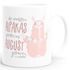 Kaffee-Tasse die coolsten Alpakas werden im "Wunschmonat" geboren Geschenk-Tasse Geburtstagsgeschenk MoonWorks®preview