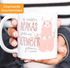 Kaffee-Tasse die coolsten Alpakas werden im "Wunschmonat" geboren Geschenk-Tasse Geburtstagsgeschenk MoonWorks®preview