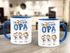 Kaffee-Tasse Die schönsten Gründe Opa zu sein personalisiert mit Namen 1,2,3,4 Kinder Geschenk für Opa SpecialMe®preview