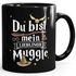 Kaffee-Tasse Du bist mein Lieblingsmuggle Lieblingsmensch Geschenk Partner Freund beste Freundin Moonworks®preview