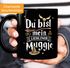 Kaffee-Tasse Du bist mein Lieblingsmuggle Lieblingsmensch Geschenk Partner Freund beste Freundin Moonworks®preview