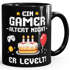 Kaffee-Tasse Ein Gamer altert nicht Geschenkidee Nerd | Lustige Geburtstags-Tasse für Zocker Moonworks®preview