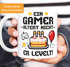 Kaffee-Tasse Ein Gamer altert nicht Geschenkidee Nerd | Lustige Geburtstags-Tasse für Zocker Moonworks®preview