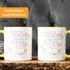 Kaffee-Tasse Einhorn Spruch je größer der Dachschaden desto freier der Blick auf die Sterne Unicorn Sprüche Kaffeetasse Teetasse Keramiktasse MoonWorks®preview