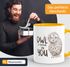 Kaffee-Tasse Eule Owl I need is you Liebe Spruch Geschenk Valentinstag Weihnachten Ehe Partnerschaft MoonWorks®preview