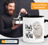 Kaffee-Tasse Eule Owl I need is you Liebe Spruch Geschenk Valentinstag Weihnachten Ehe Partnerschaft MoonWorks®preview
