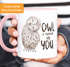 Kaffee-Tasse Eule Owl I need is you Liebe Spruch Geschenk Valentinstag Weihnachten Ehe Partnerschaft MoonWorks®preview