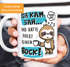 Kaffee-Tasse Faultier Kein Bock Spruch Arbeit Anti Motivation Bürotasse lustige Kaffeebecher MoonWorks®preview