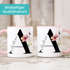 Kaffee-Tasse Florales Design mit Buchstabe Initiale Monogramm personalisiert mit Namen persönliche Geschenke Keramikbecher SpecialMe®preview